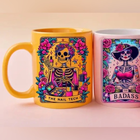 The Skeleton Family Stickers 3D UV DTF, 7.5cmx4.5cm waterproof transfer decal 10 - Picture 2 of 12